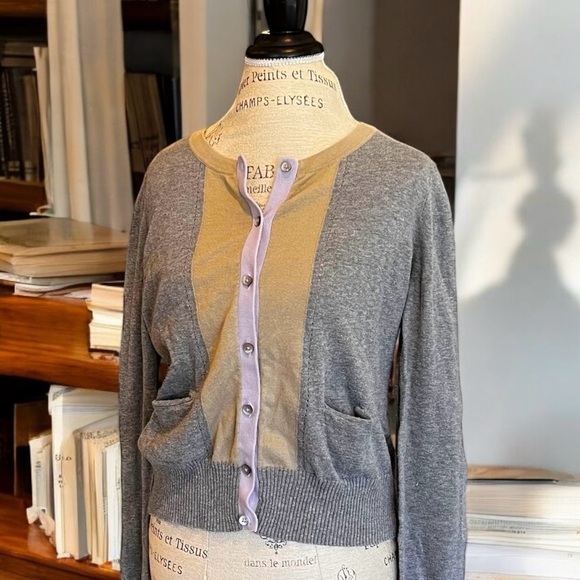 Simply Vera by Vera Wang Super soft and light cardigan button up Women’s size L - Picture 9 of 17